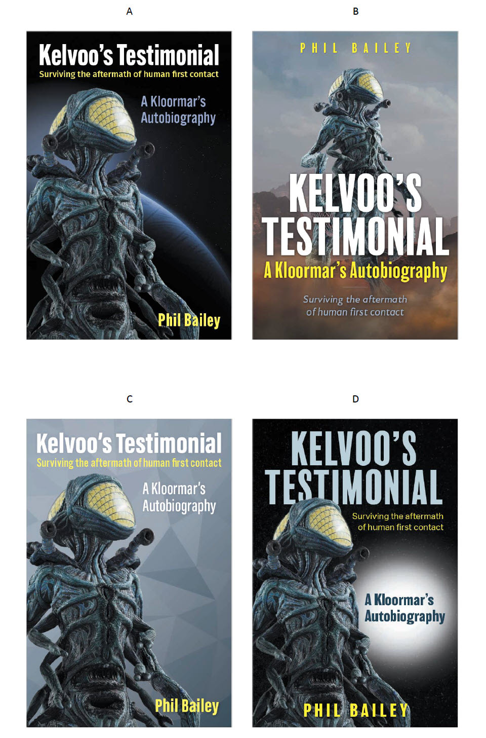 Kelvoo's Testimonial - Book cover designs for voting